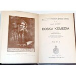 DANTE ALIGHIERI - BOSKA KOMEDIA t.1-3 (komplet w 3 wol.) wyd. 1947