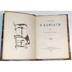 BIESIEKIERSKI - UWAGI O KONIACH wyd. 1874 drzeworyty