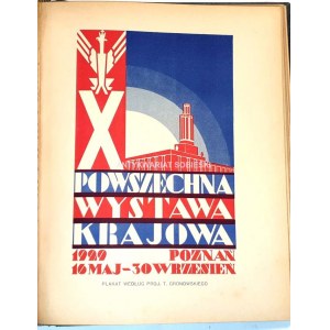 POWSZECHNA WYSTAWA KRAJOWA W POZNANIU w roku 1929. t.1-5 [komplet w 5 wol.]