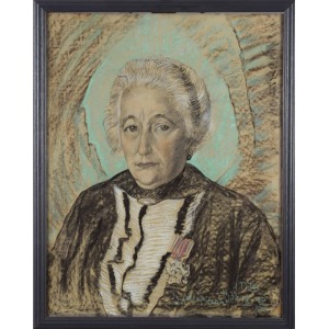Stanisław Ignacy Witkiewicz (1885-1939) Ritratto di Zofia Tabeau.