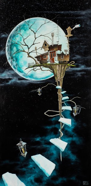 Dariusz Franciszek Różyc, Magic moon, 2019