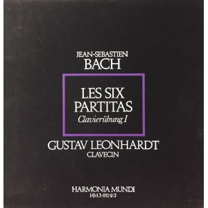 Jan Sebastian Bach, 6 partit na klawesyn (Clavier-Übung I), BWV 825–830 (winyl)