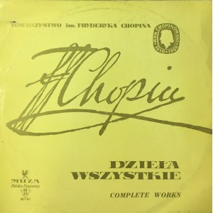 Fryderyk Chopin Dzieła wszystkie: Preludia op. 28 (winyl)