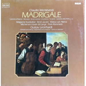 Claudio Monteverdi, Madrygały (winyl)