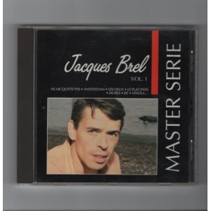 Jacques Brel vol. 1, Master Serie (CD)