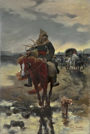 Brandt Józef, POWRÓT Z JARMARKU, PRZED/LUB 1904