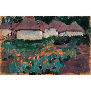 Stanisławski Jan, WIEŚ NA UKRAINIE, 1904