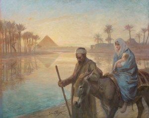 Styka Jan, ŚWIĘTA RODZINA W EGIPCIE