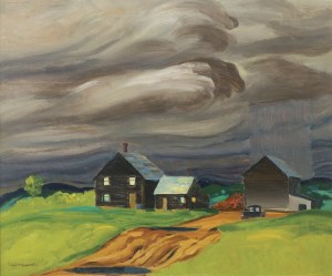 Malczewski Rafał, THE STORM, 1949