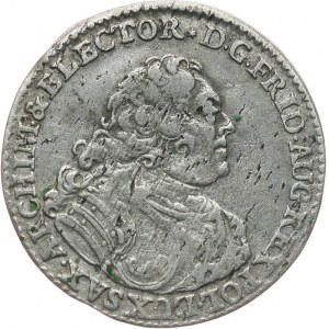 Polska, August III 1733-1763, grosz wikariacki 1740, Drezno