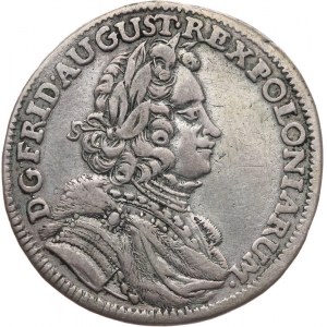 Polska, August II Mocny 1697-1733, 1/3 talara 1699 I.L.H., Drezno