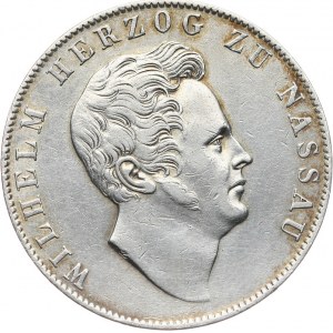Niemcy, Nassau, Wilhelm 1816-1839, 1 gulden 1838, Wiesbaden