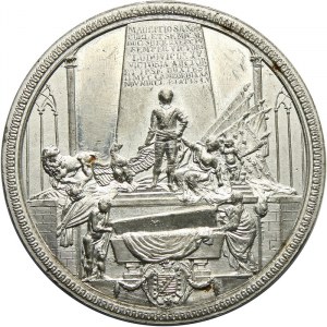 Kurlandia, Maurycy Saski, medal pośmiertny 1750