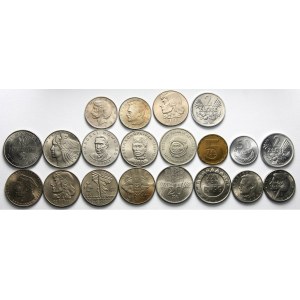 PRL 1944-1989, zestaw 20 monet w menniczym stanie (1)