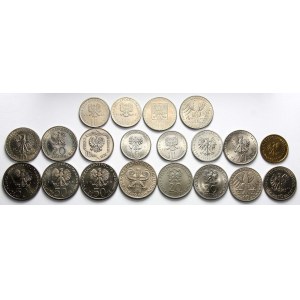 PRL 1944-1989, zestaw 20 monet w menniczym stanie (2)