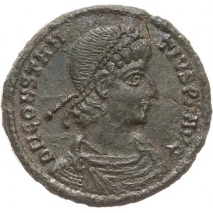 Cesarstwo Rzymskie, Konstancjusz II 324-361 jako cezar 316-337, duży brąz 348-350, Akwileja