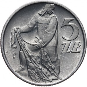 PRL 1944-1989, 5 złotych 1960