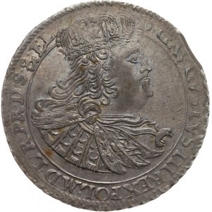 Polska, August III Sas 1733-1763, ort 1760, Gdańsk. Kolekcja Kałkowskiego.