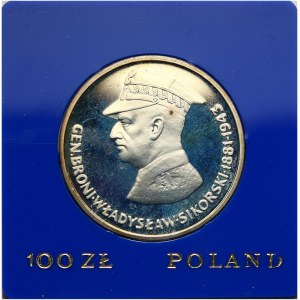 PRL 1944-1989, 100 złotych 1981, Władysław Sikorski
