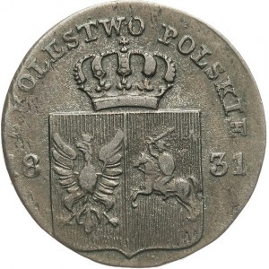 Powstanie Listopadowe 1830-1831, 10 groszy 1831, Warszawa.