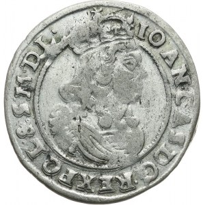 Polska, Jan II Kazimierz 1649-1668, szóstak 1666 A T.