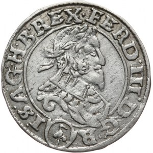 Austria, Ferdynand III 1637-1657, 3 krajcary 1640, Wiedeń.