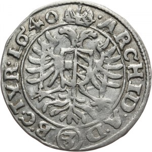 Austria, Ferdynand III 1637-1657, 3 krajcary 1640, Wiedeń.