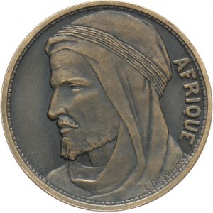 Francja, Paryż 1931 medal z wystawy kolonialnej, syg.Desvignes