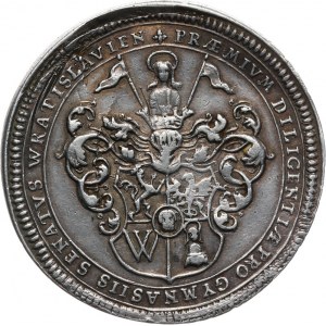 Śląsk, Fryderyk II 1740-1786, talar medalowy (nagroda szkolna) bez daty, Wrocław.