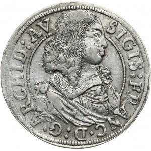 Austria, Zygmunt Franciszek 1663 - 1665, 3 krajcary 1663, Hall.