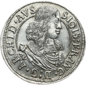Austria, Zygmunt Franciszek 1663 - 1665, 3 krajcary 1665, Hall.