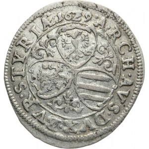 Austria, Ferdynand II 1619-1637, 3 krajcary 1629, Graz