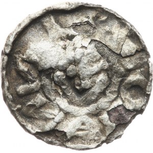 Polska, Bolesław III Krzywousty 1102-1107-1138 - jako książę śląski 1097-1107, denar, Wrocław R8