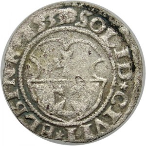 Polska, Zygmunt I Stary 1506-1548 , szeląg 1533, Elbląg