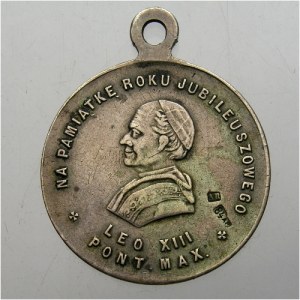Medalik pamiątkowy 1901 z okazji roku jubileuszowego