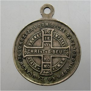 Medalik pamiątkowy 1901 z okazji roku jubileuszowego