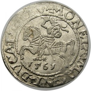 Polska, Zygmunt II August 1545-1572, półgrosz 1561, Wilno