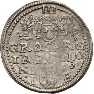 Polska, Zygmunt III Waza 1587-1632, trojak 1596, Olkusz