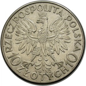 Polska, II Rzeczpospolita 1918-1939, 10 złotych 1932, Anglia.