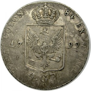 Niemcy, Prusy, Fryderyk Wilhelm III 1797-1840, 4 grosze 1799/A, Berlin