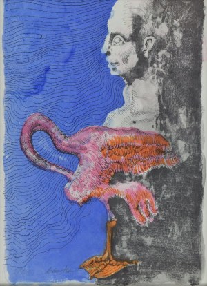Jan LEBENSTEIN (1930-1999), Człowiek - ptak