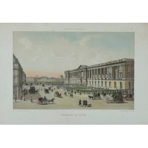 Paryż - Kolumnada Luwru [Paris dans sa splender, Colonnade du Louvre]