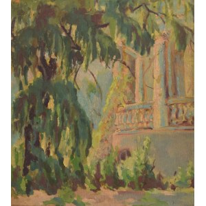 Pawel Stefan KALIÑSKI (1892-1948), Study of a Garden in the Sun, 1943