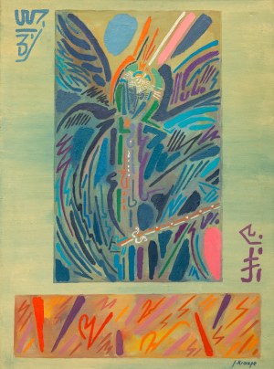 Janina KRAUPE-ŚWIDERSKA (1921 - 2016), Opiekun II, 1989