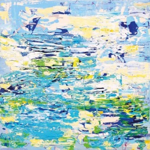 Gossia ZIELASKOWSKA (nata nel 1983), Mappa blu dell'afterimage, 2015
