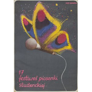 Jacek ZABORSKI (ur. 1953) – projektant, 17. festiwal piosenki studenckiej. Kraków