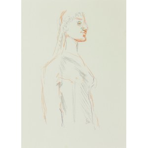Oskar KOKOSCHKA (1886 – 1980) – według, Fragment rzeźby ze świątyni Apolla