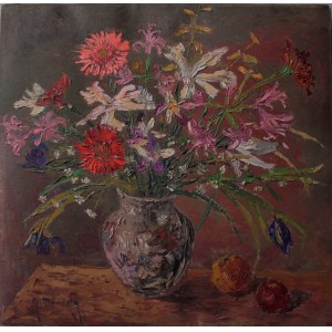 Christo Stefanoff Mendoly (1898-1966), Kwiaty w wazonie (1947)