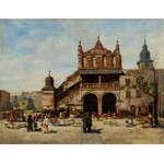 Seweryn Bieszczad (1852-1923), Sukiennice Krakowskie przed restaracyą, 1885 r.