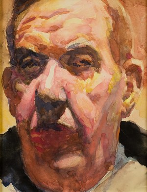 Stanisław Kamocki (1875 Warszawa - 1944 Zakopane), Autoportret